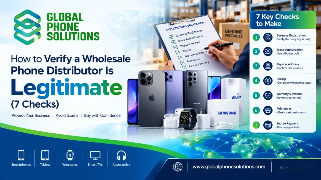 How to Verify a Wholesale Phone Distributor